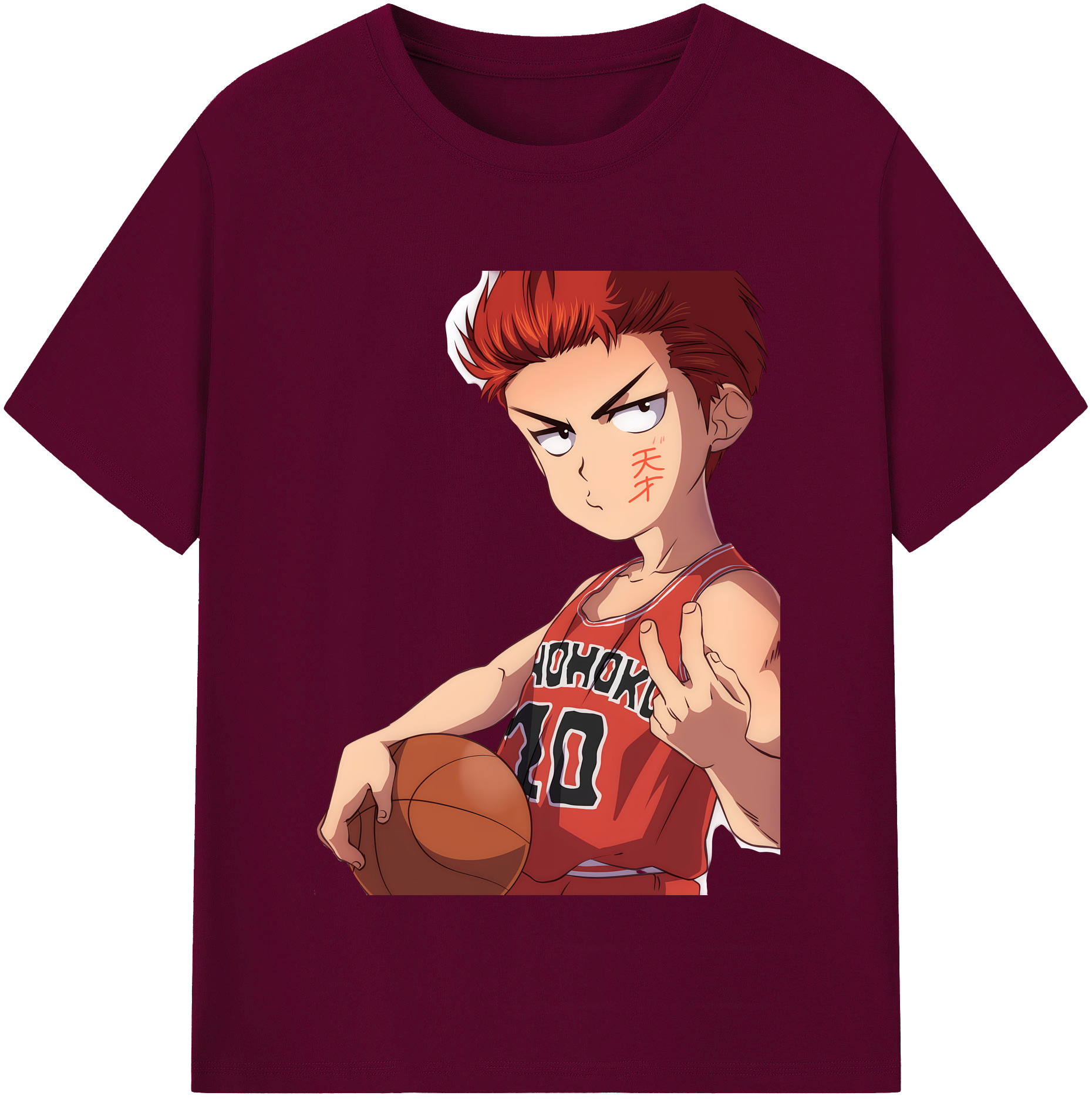 （画像用） SLAM DUNK／スラムダンク レディースカジュアルプリントTシャツ（綿100％）